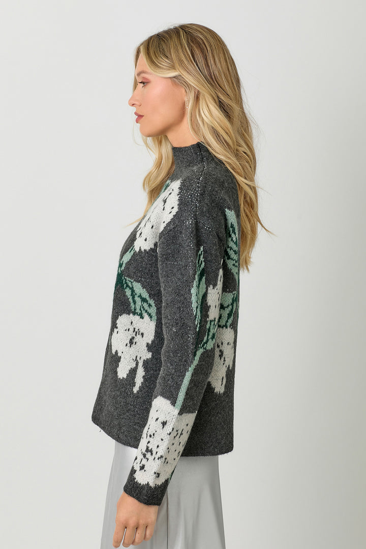 Falling for Floral Sweater