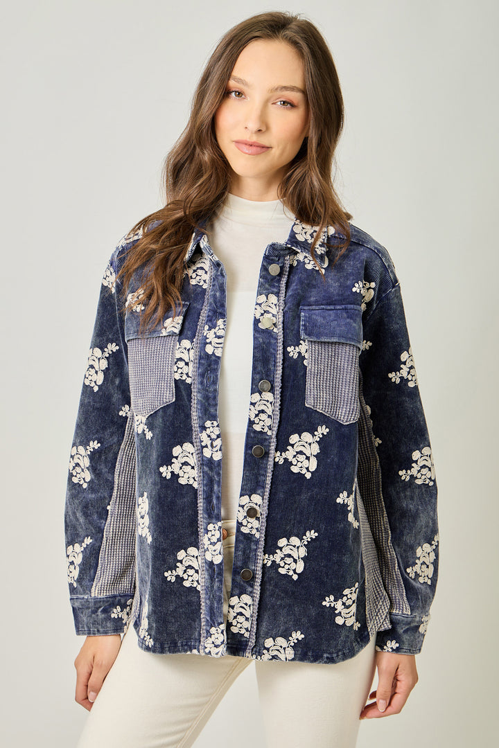 Delanie Floral Shacket
