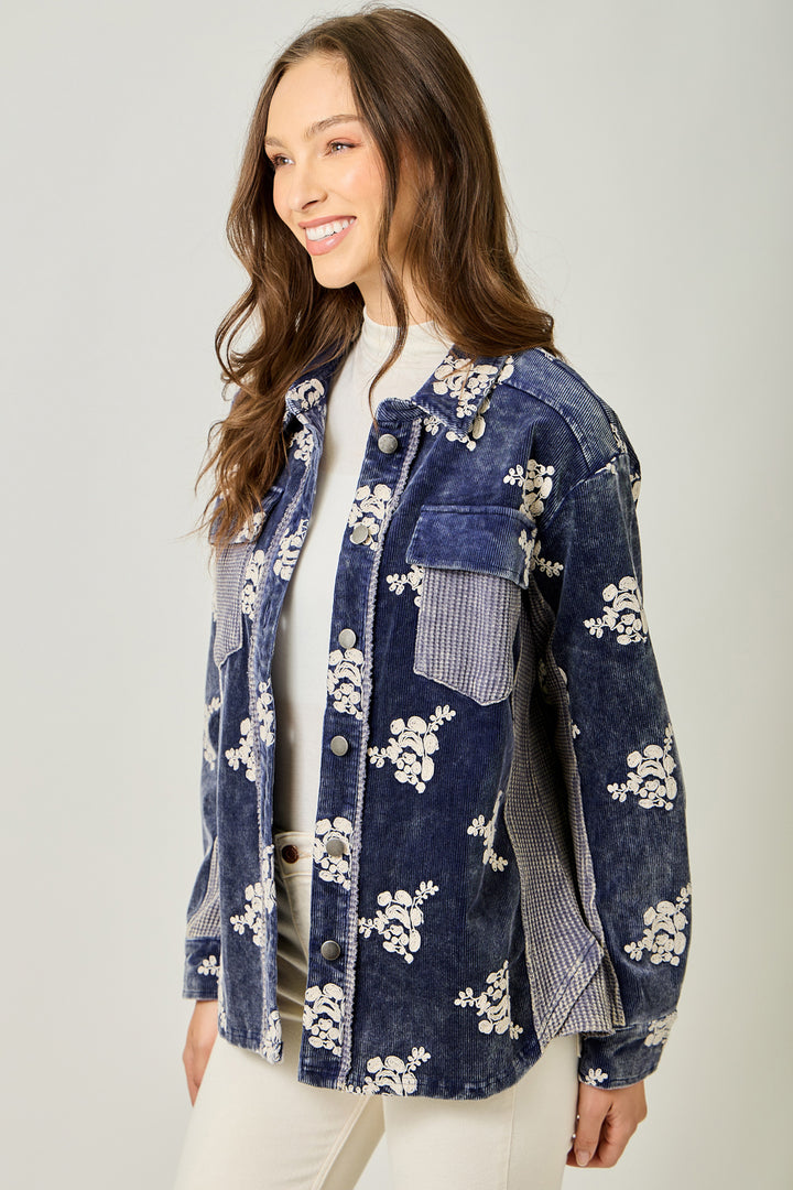 Delanie Floral Shacket