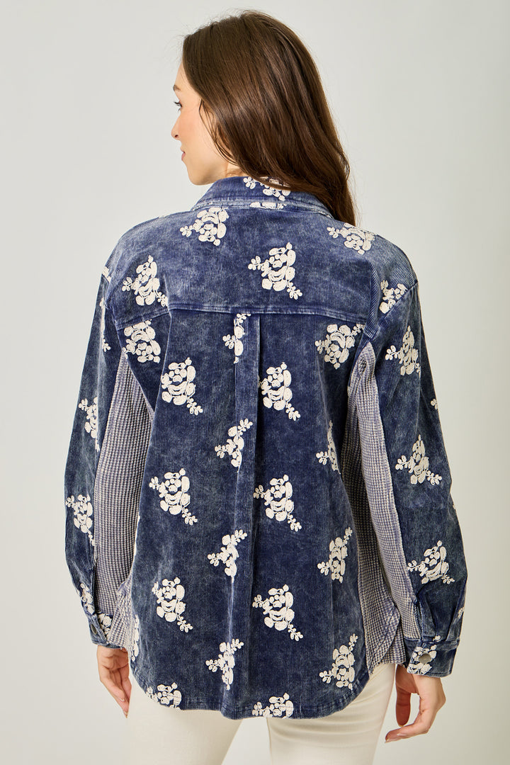 Delanie Floral Shacket