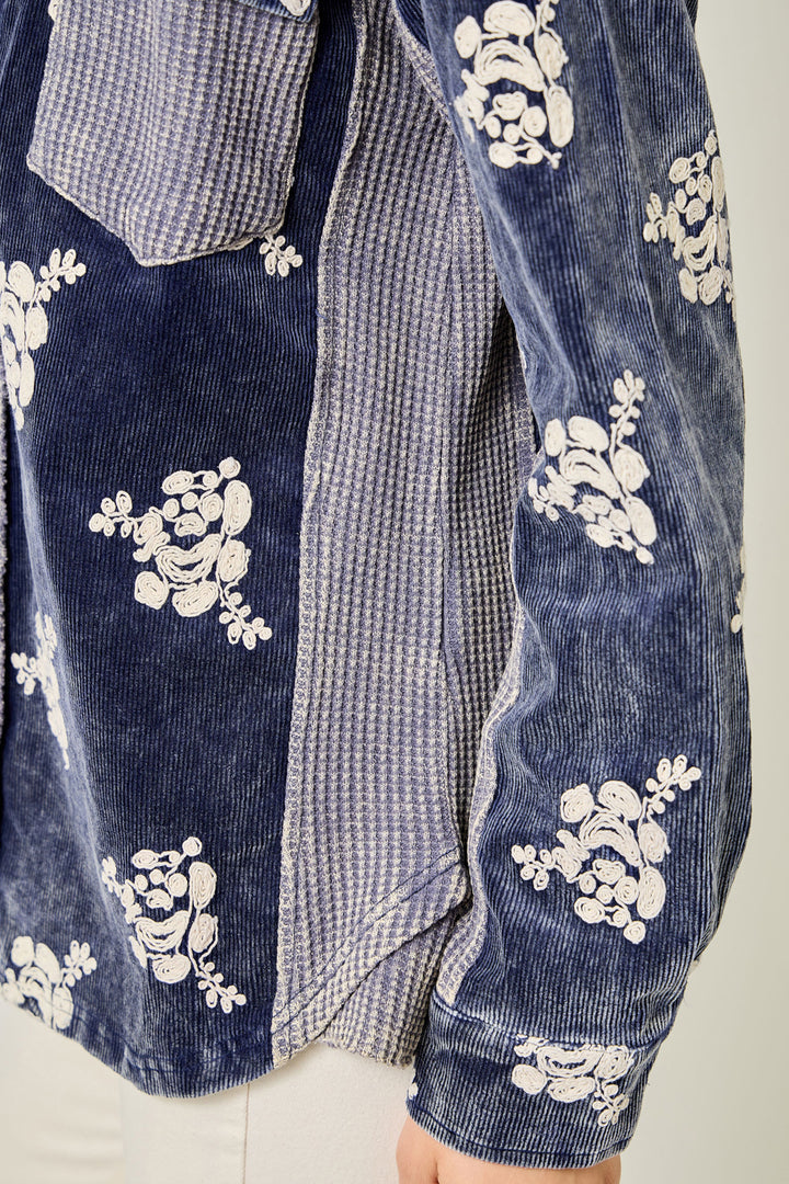 Delanie Floral Shacket