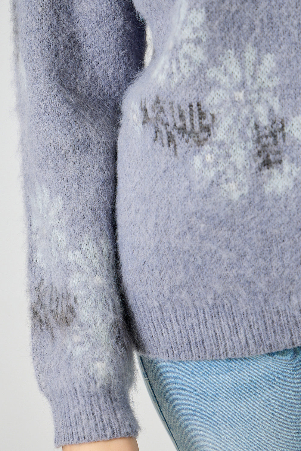 Soft Bloom Floral Sweater