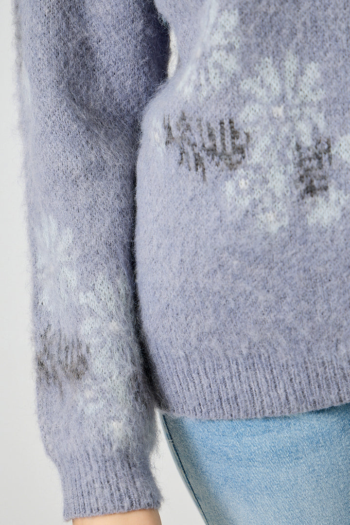 Soft Bloom Floral Sweater