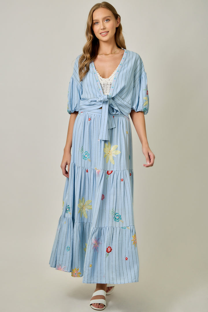Breezy Boho Tiered Skirt, Final Sale