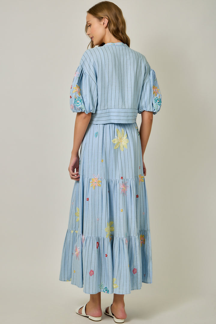 Breezy Boho Tiered Skirt, Final Sale
