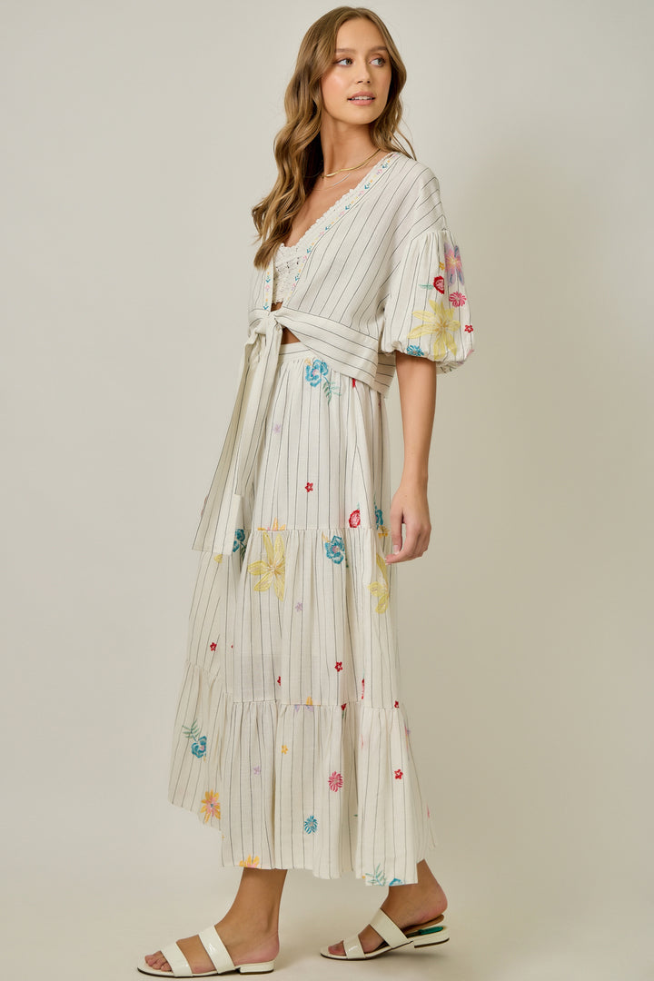 Breezy Boho Tiered Skirt, Final Sale