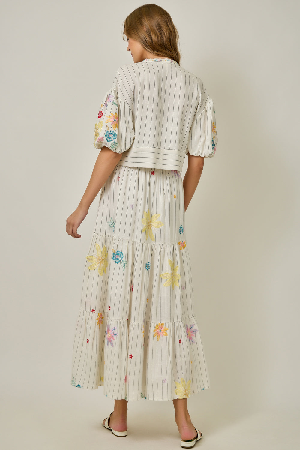 Breezy Boho Tiered Skirt, Final Sale