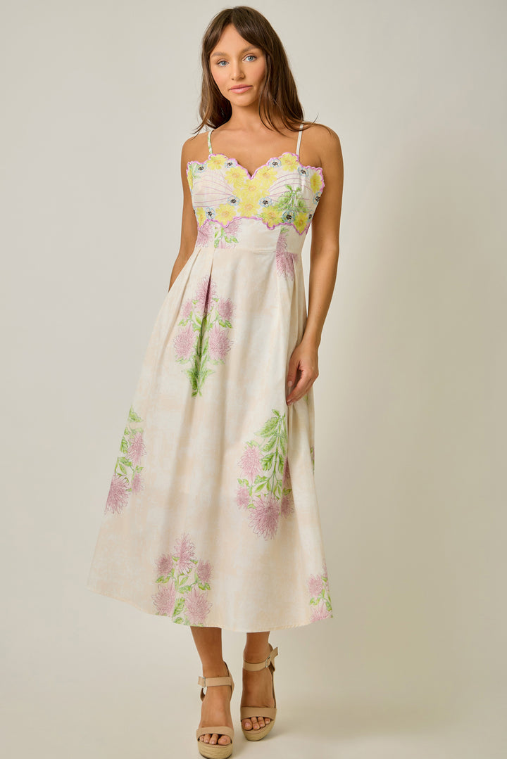 Butterfly Dreams Midi Dress
