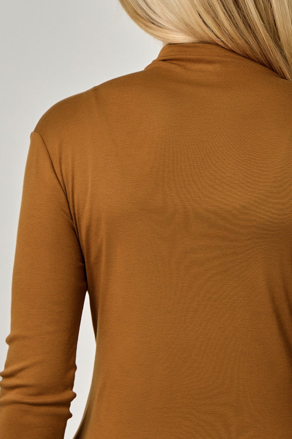 Signature Layer Mock Neck Top