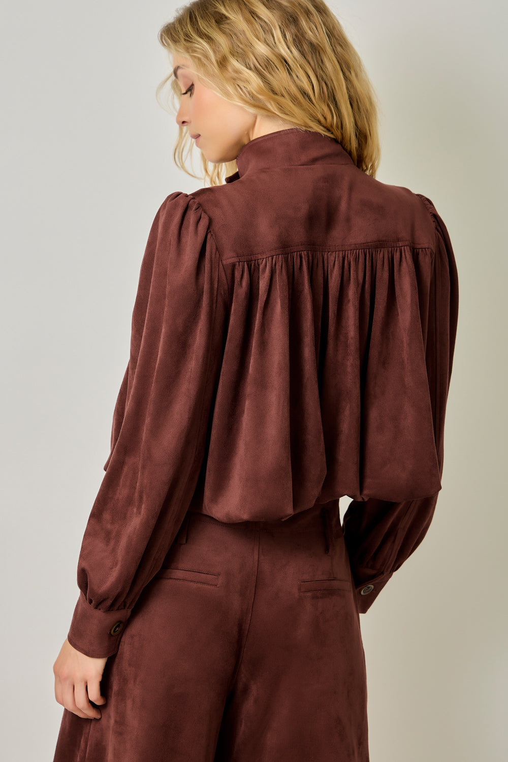 Rowan Gathered Blouson Jacket