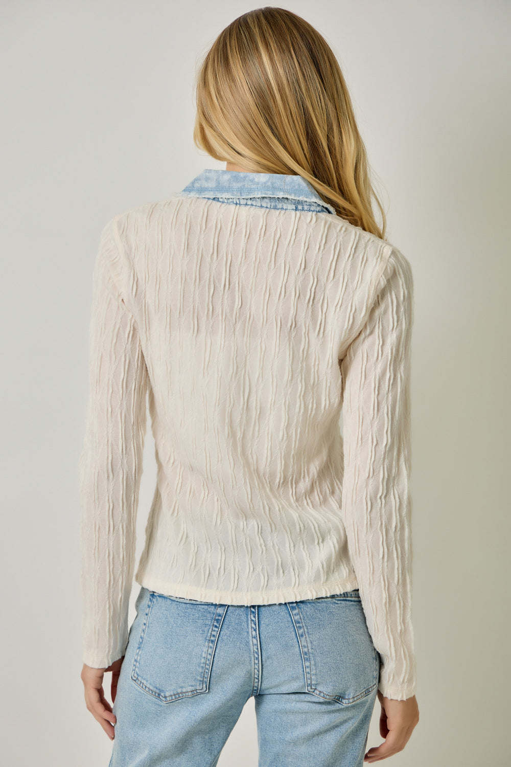 Surrey Textured Knit Henley
