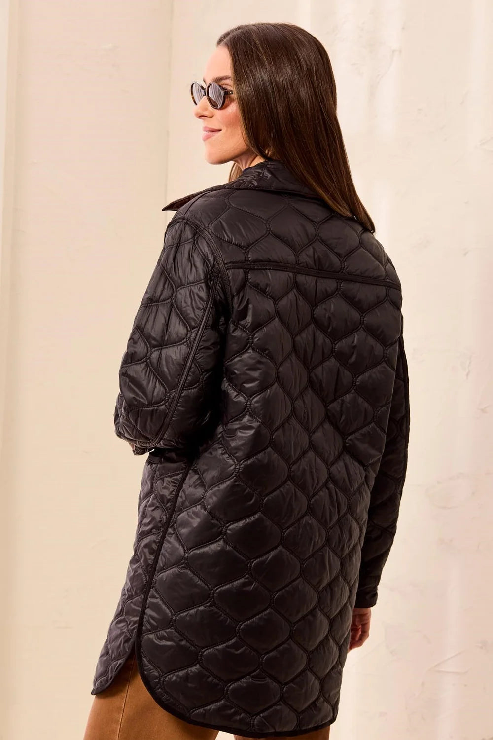 Chocolate &amp; Black Reversible Coat