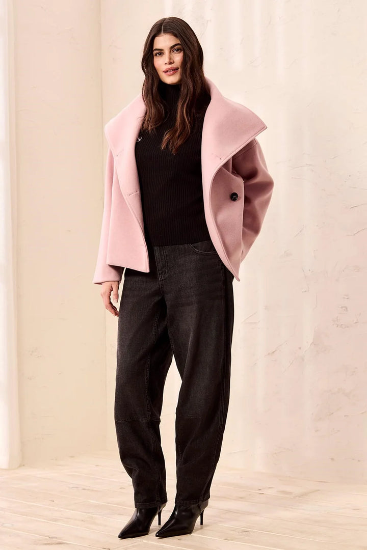 Funnel Neck Coat