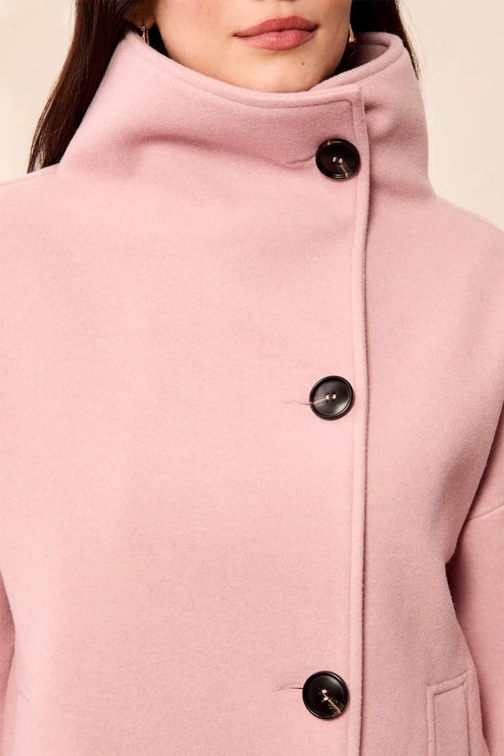 Funnel Neck Coat