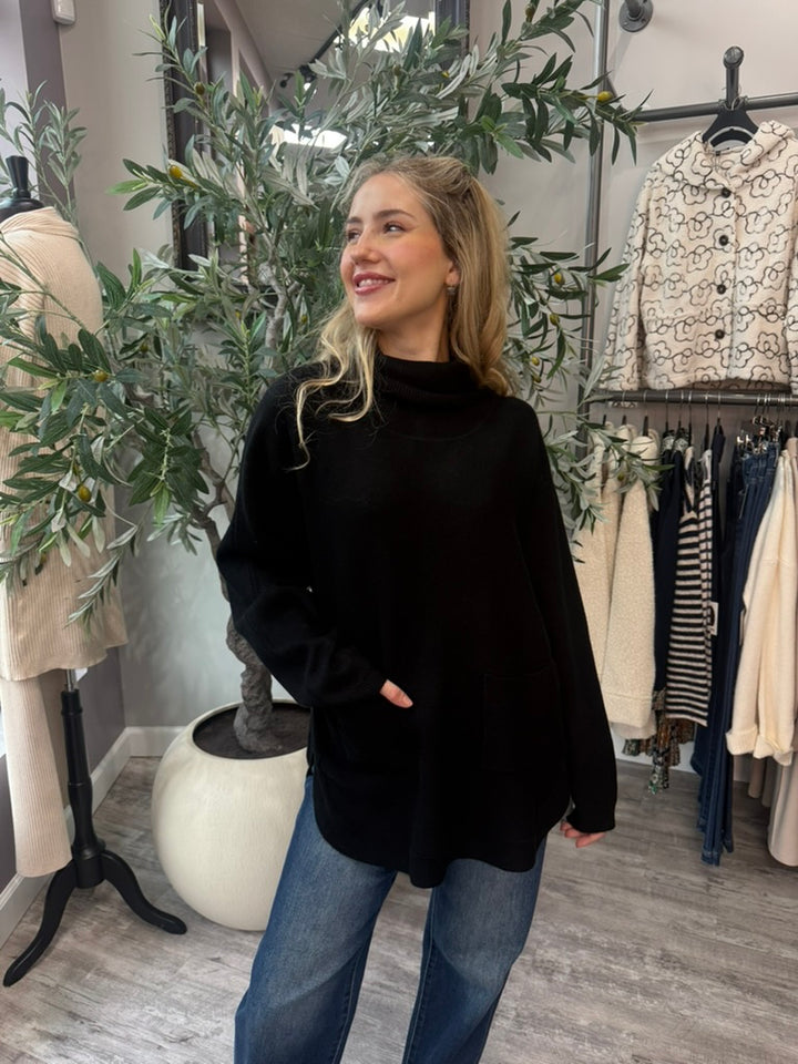 Aprés Cowl Neck Pullover