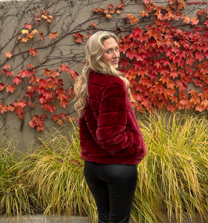 Tufted Teddy Fur Coat