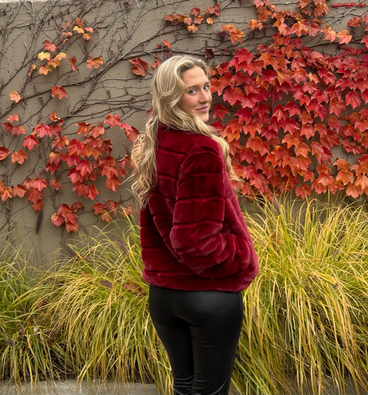 Tufted Teddy Fur Coat