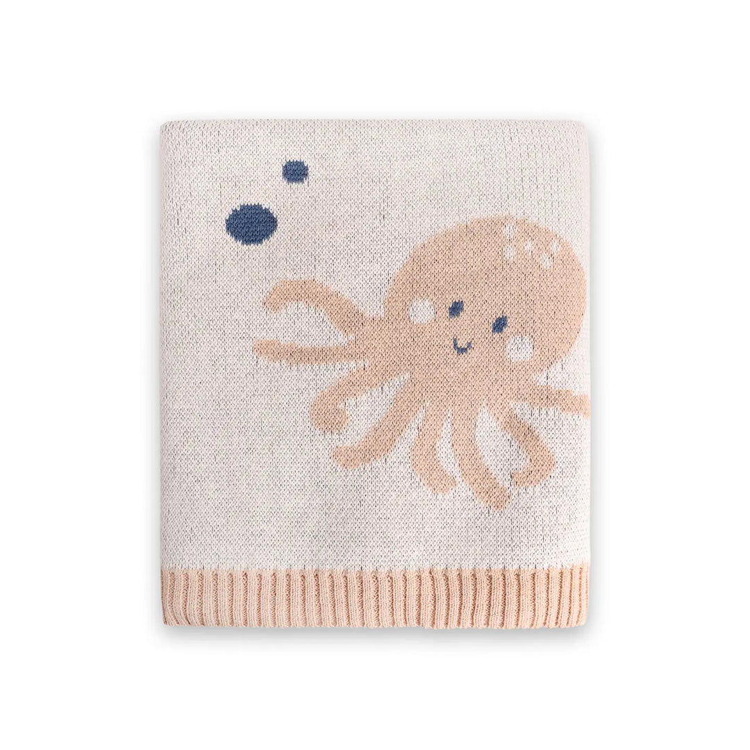 Octopus &amp; Whale Baby Blanket