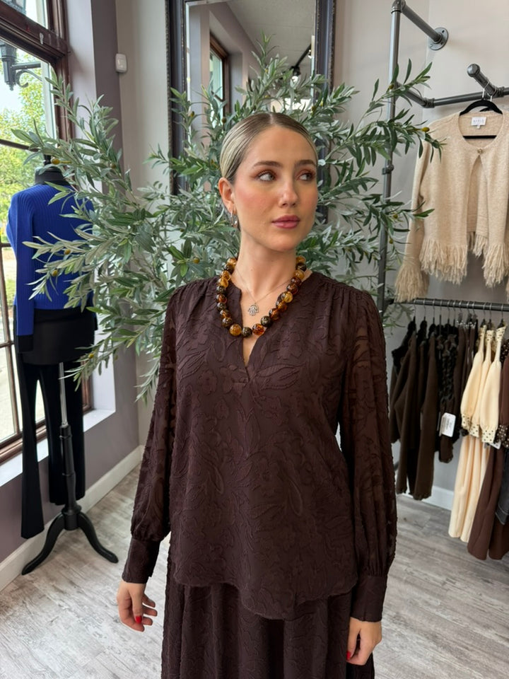 Victoria V-Neck Blouse