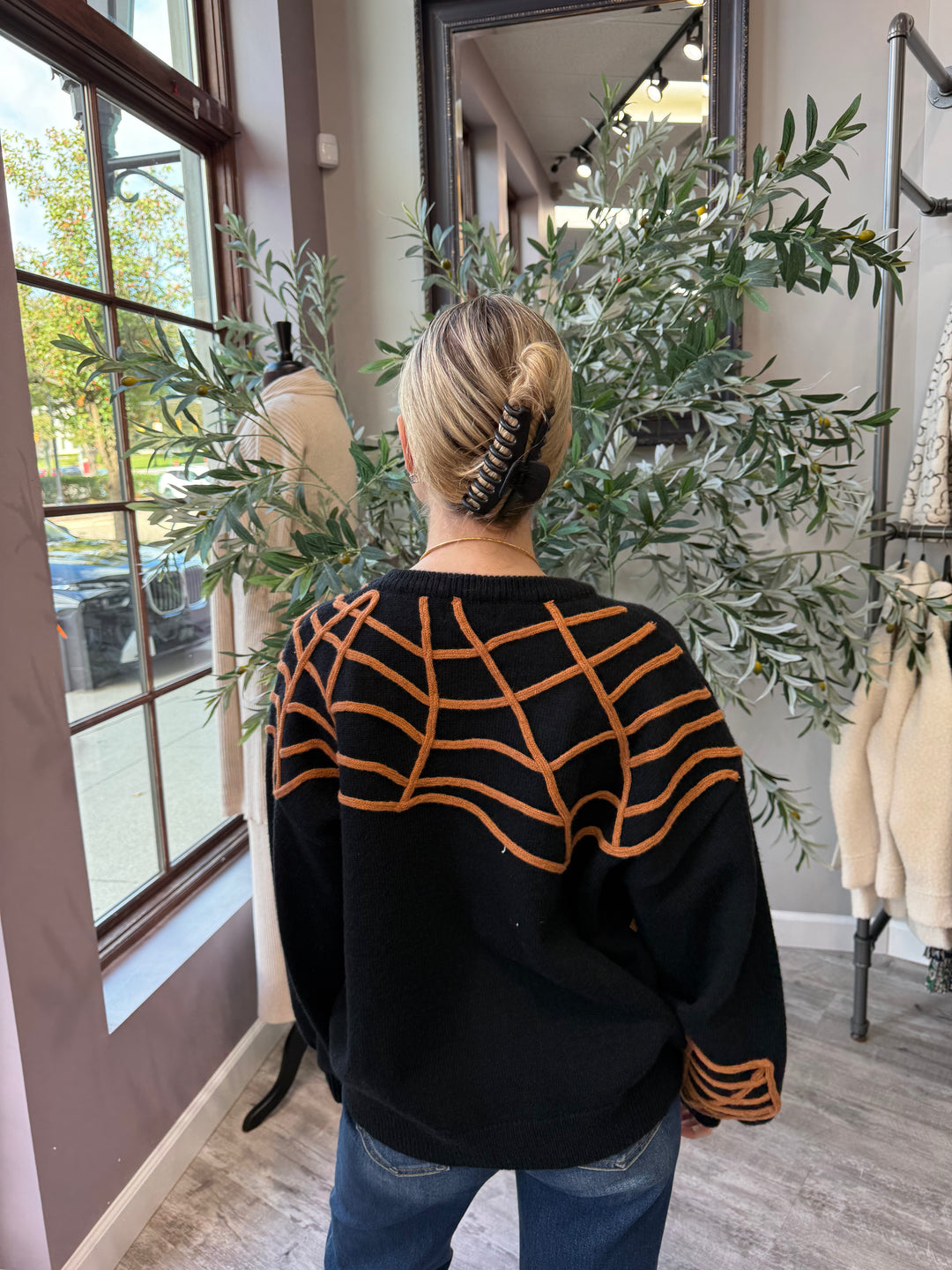 Itsy Bitsy Spider Sweater