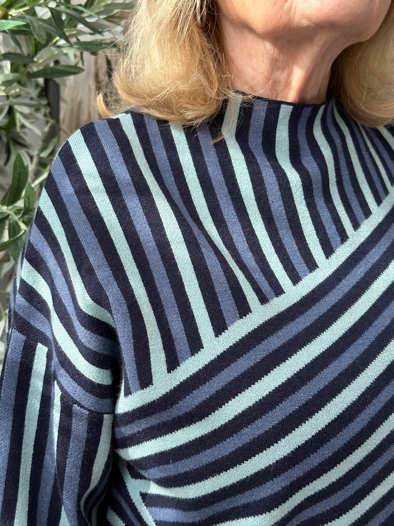 Seaglass Stripe Sweater