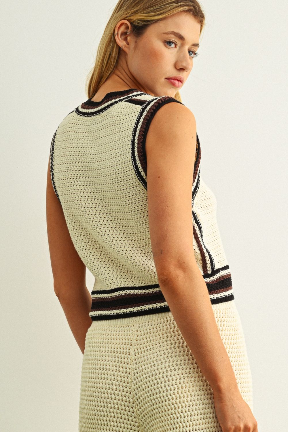 Brandy Crochet Tank
