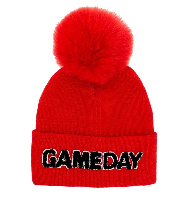 Game Day Pom Pom Hat