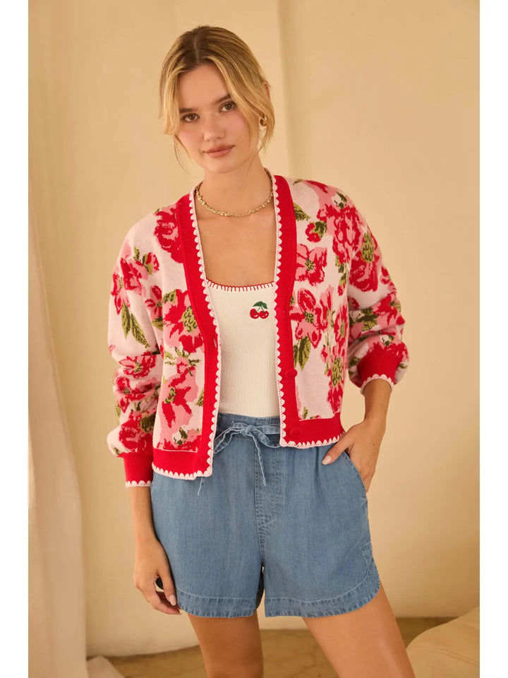 Wild Roses Cardigan
