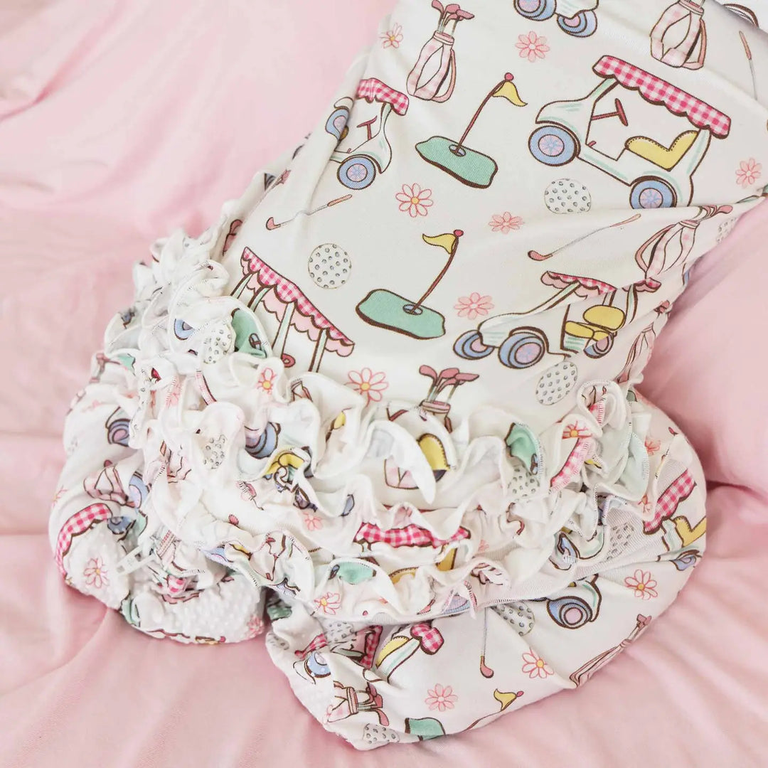 Country Club Cuties Ruffle Footie