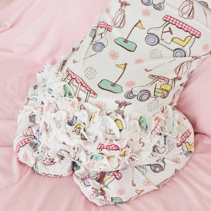 Country Club Cuties Ruffle Footie