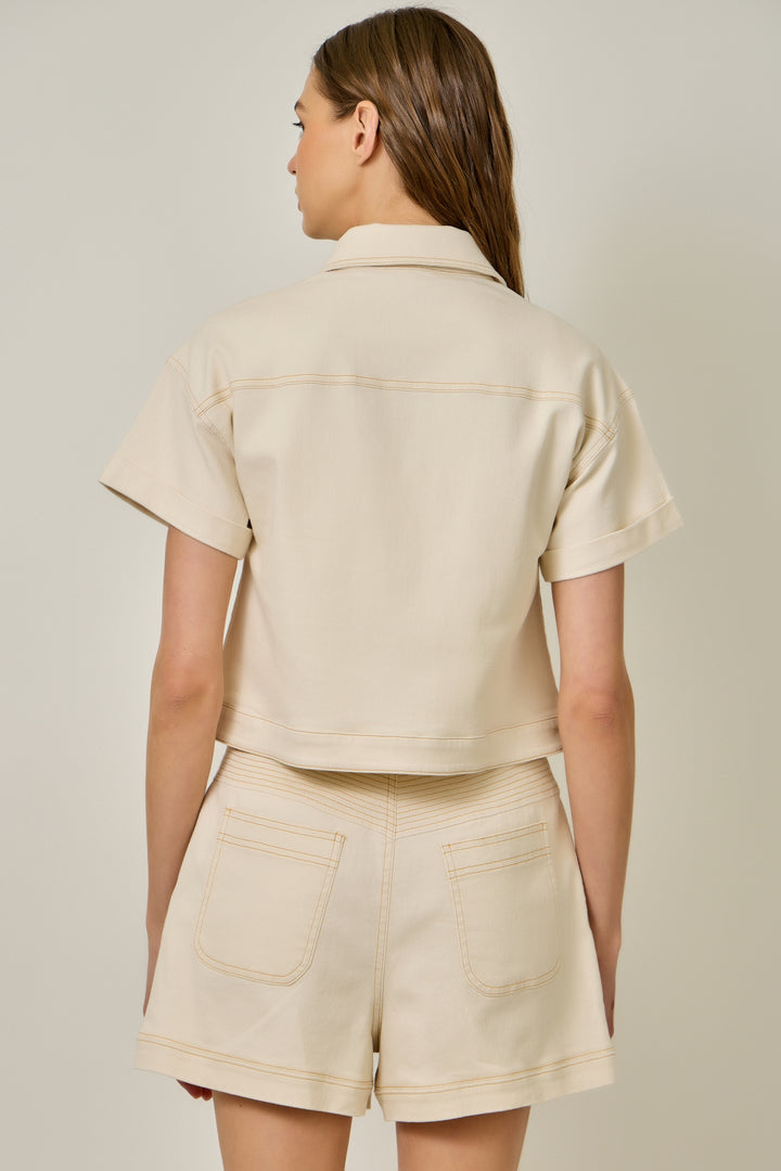 Short Sleeve Jacket, Final Sale