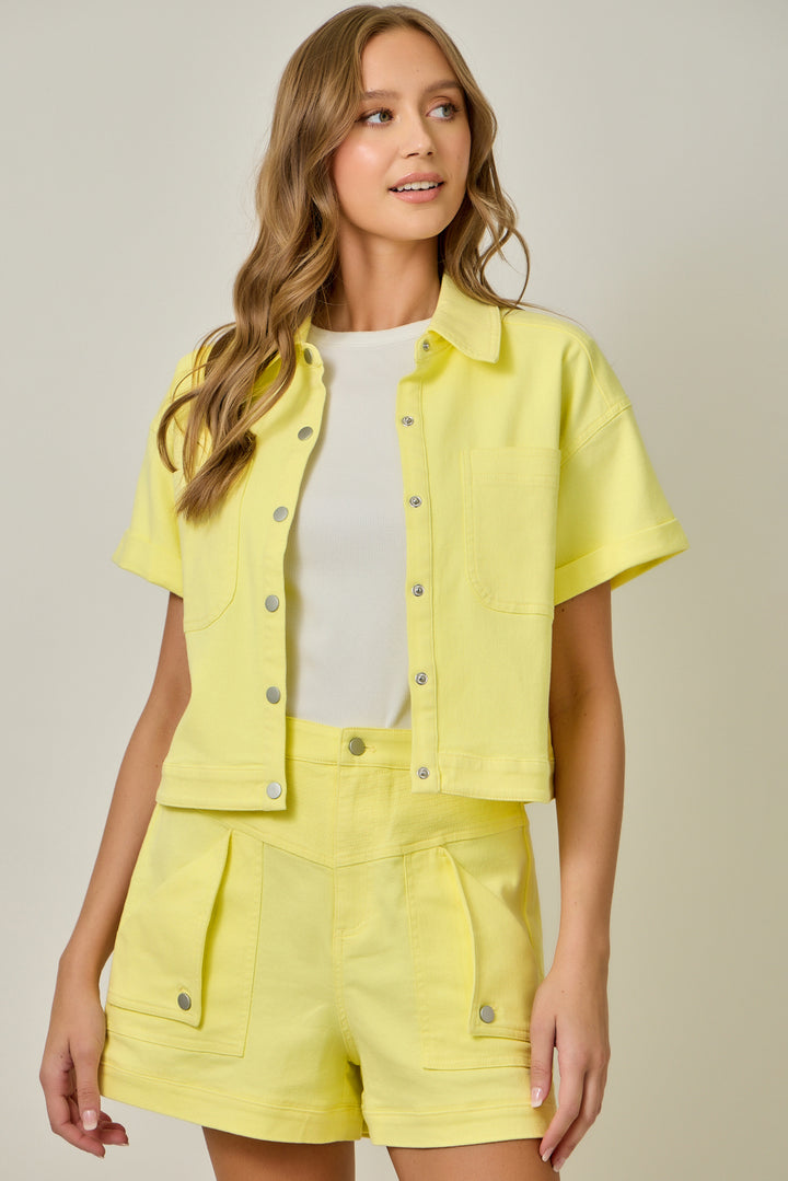 Short Sleeve Jacket, Final Sale