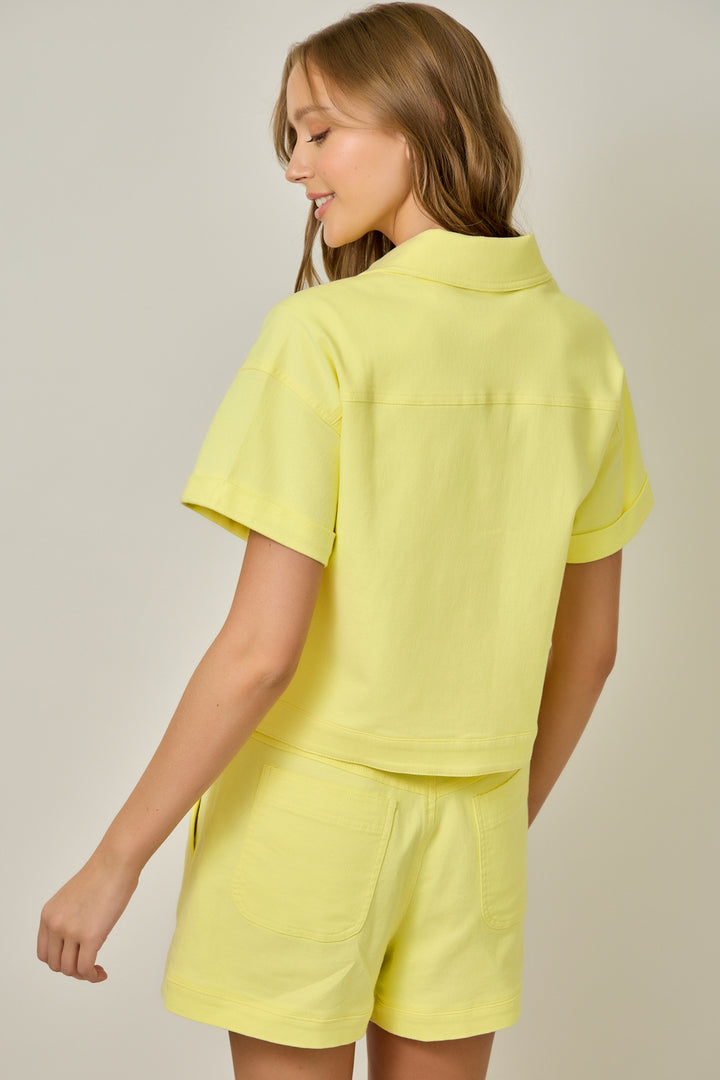 Short Sleeve Jacket, Final Sale