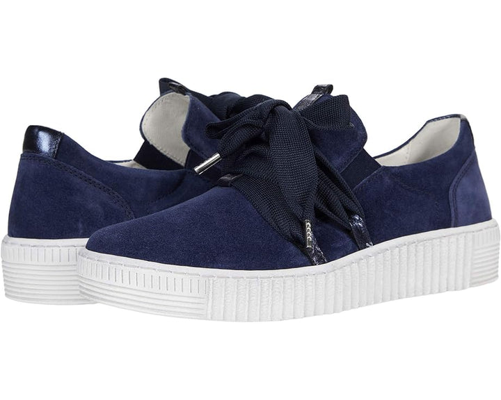 Ribbon Sneaker, Navy