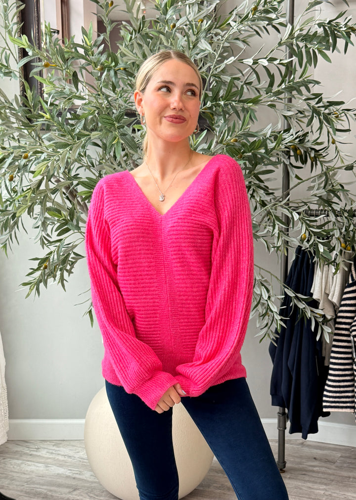 Vivid V-Neck Sweater