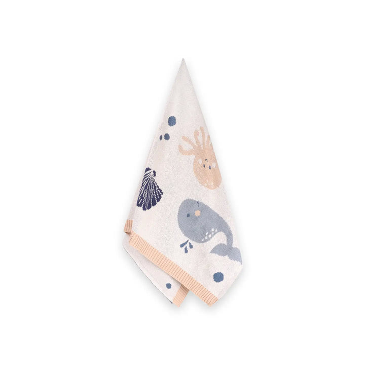 Octopus &amp; Whale Baby Blanket