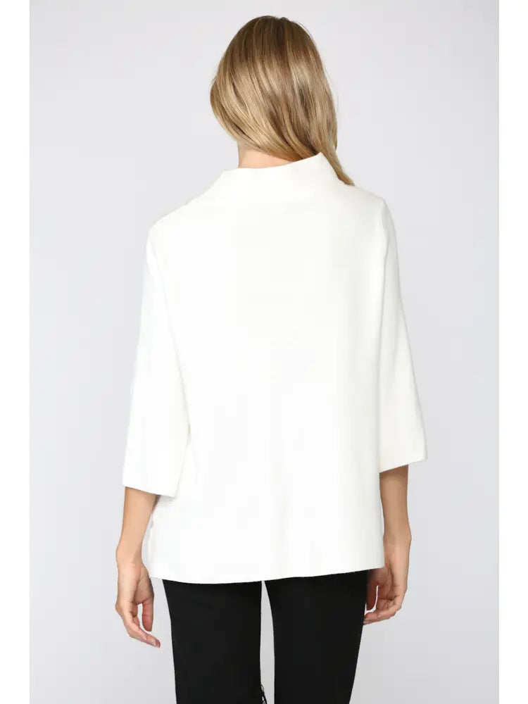 Signature Mock Neck Sweater