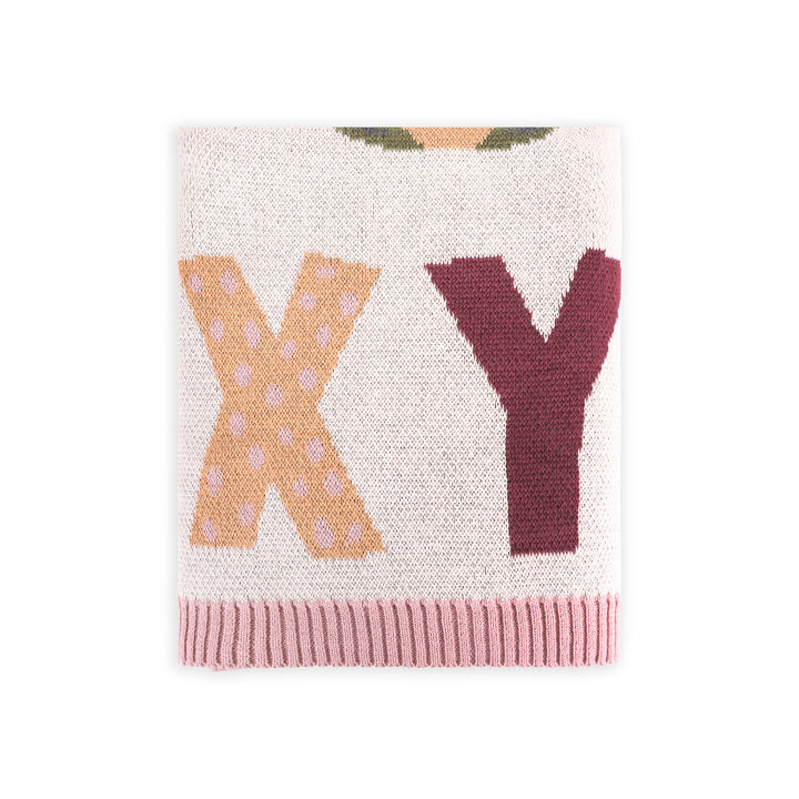 Alphabet Baby Blanket