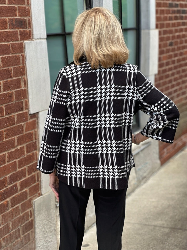 Madeline Plaid Cardigan