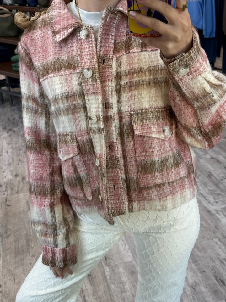 Blushwood Plaid Jacket