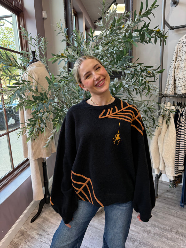 Itsy Bitsy Spider Sweater