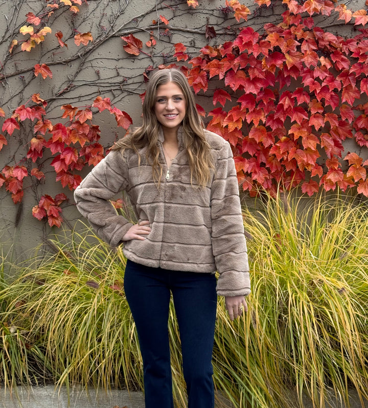 Tufted Teddy Fur Coat