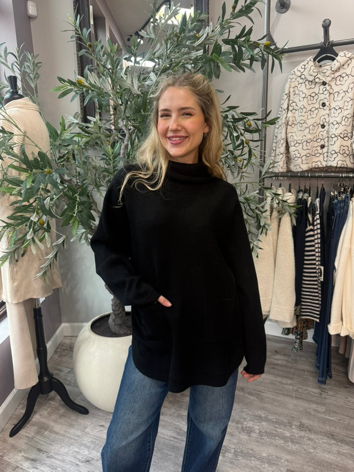 Aprés Cowl Neck Pullover