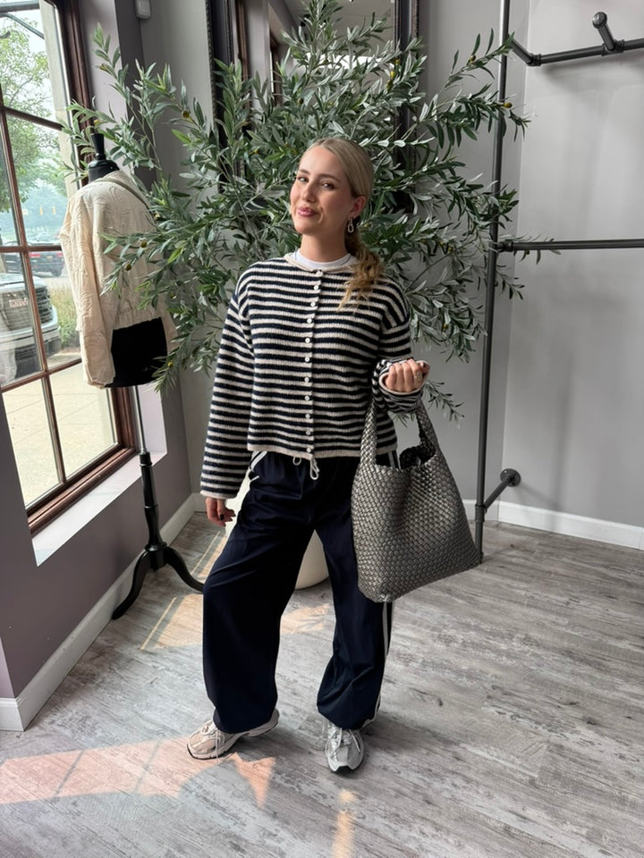 Hadley Stripe Cardigan