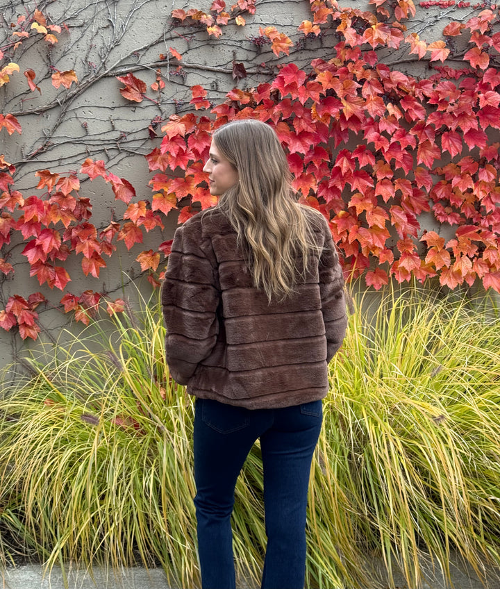 Tufted Teddy Fur Coat