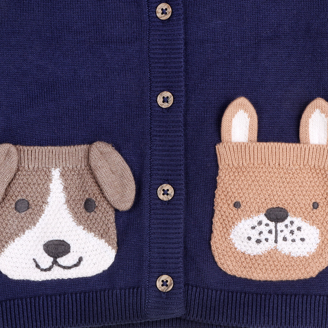 Puppy Pocket Sweater & Pant Set
