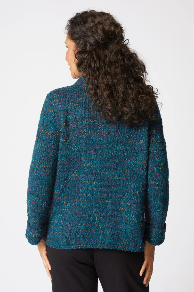 Confetti Yarn Funnel Pullover