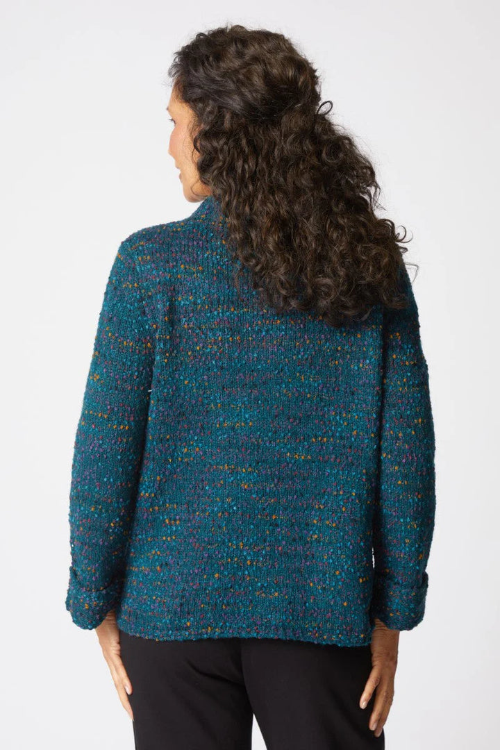 Confetti Yarn Funnel Pullover