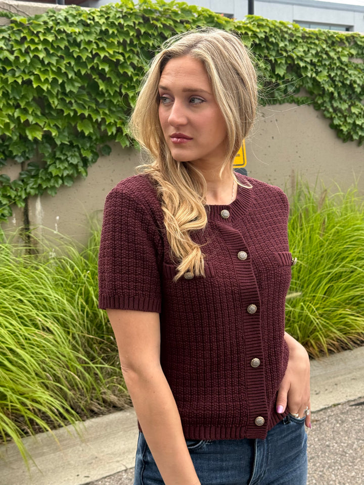 Brinley Button Sweater