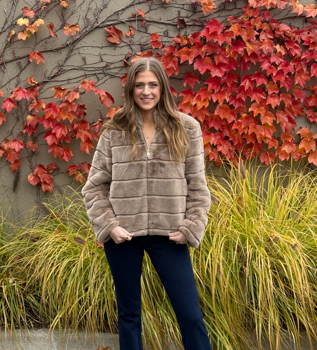 Tufted Teddy Fur Coat